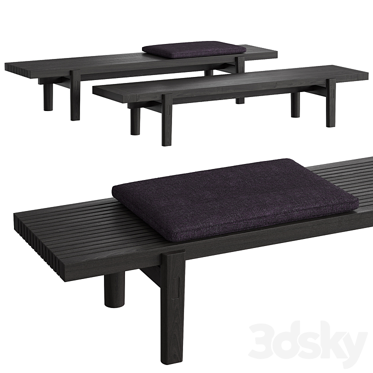 Poliform Home Hotel Bench - Other - 3D model