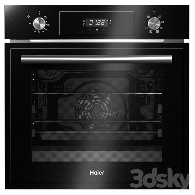 Haier kitchen appliances set 1 - Kitchen appliance - 3D model