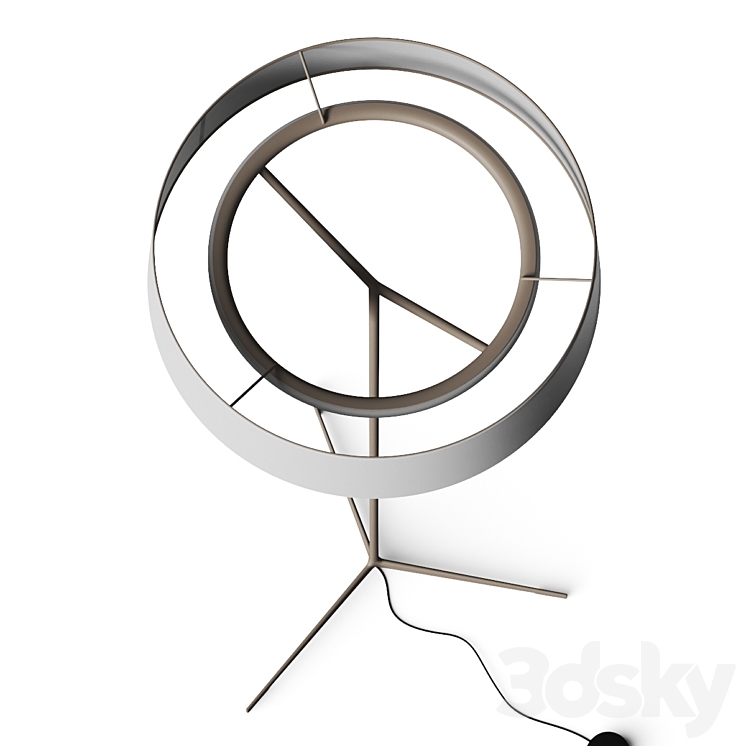 Vibia Dama 3230 Floor Lamp 3D Model