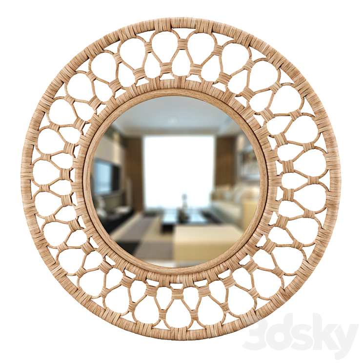 Mirror GRINSBOL by IKEA 3D Model