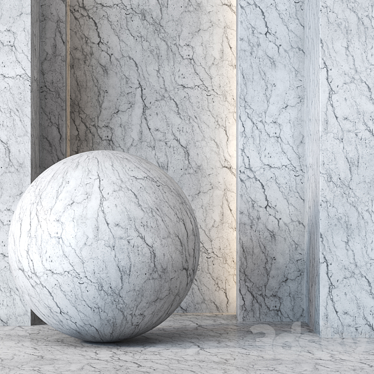 Marble Texture 4K – Seamless 3D Model