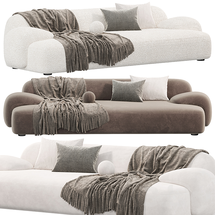 AMA Sofa by Paolo Castelli 1 sofas 3DS Max Model - thumbnail 1