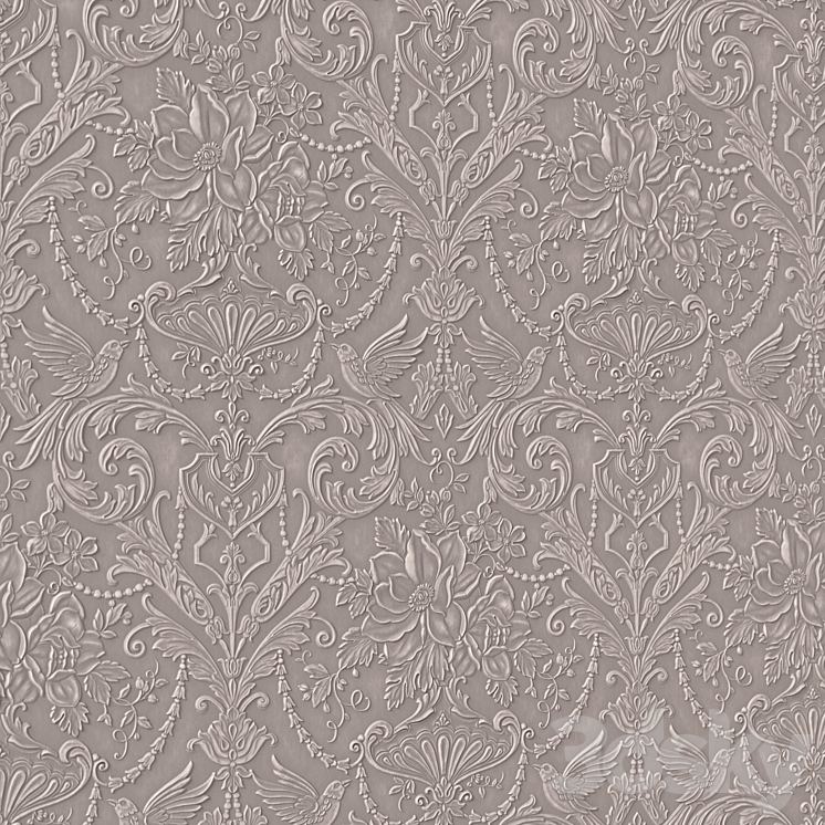 Wallpaper Lincrusta Passeri 3D Model