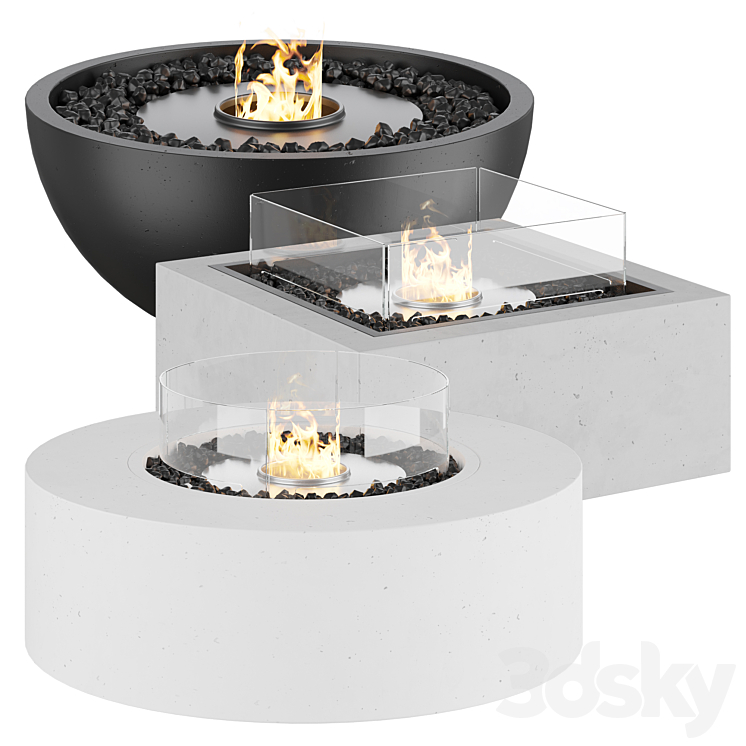 EcoSmart Fire | Fireplace 3D Model