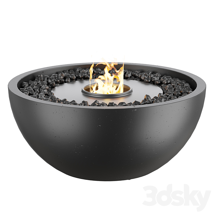 EcoSmart Fire | Fireplace 3DS Max
