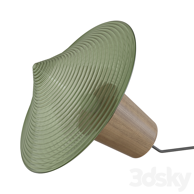 Disca T Table | Table lamp 3D Model Free