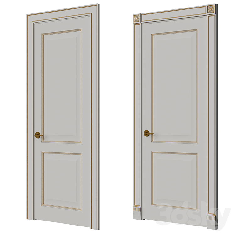 interior doors Britanica factory AtlasLux 3D Model Free