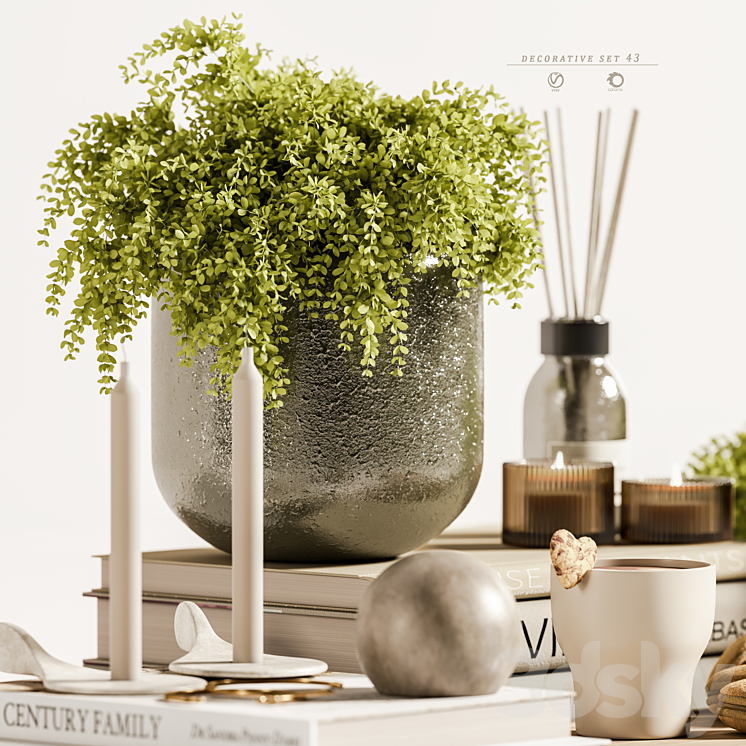 decorative set 51 3D Model