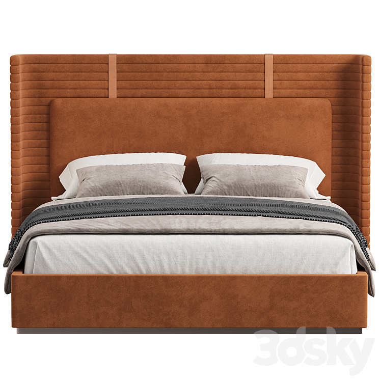 PERRY BED by Mezzocollection 3DS Max - thumbnail 2