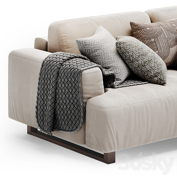 Sofa ONTE Corner from Sofa ru 3D Model