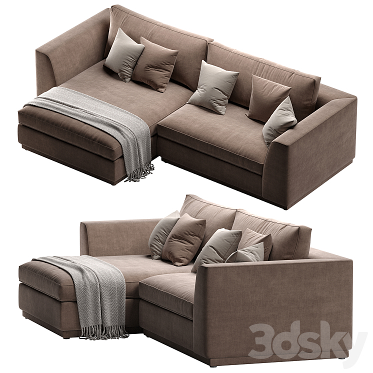 Dorian Sofa 3D Model