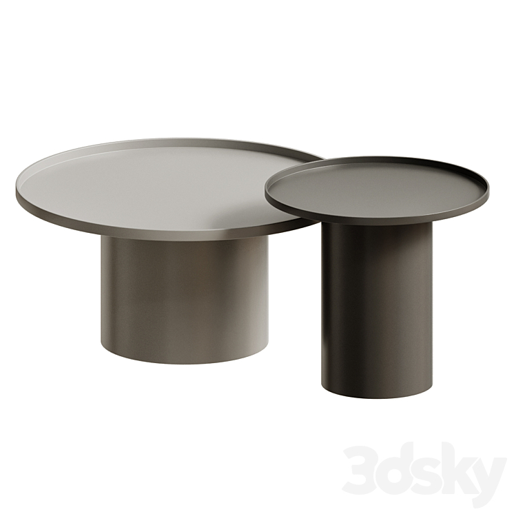 Flexa coffee and magazine table 3D Model Free