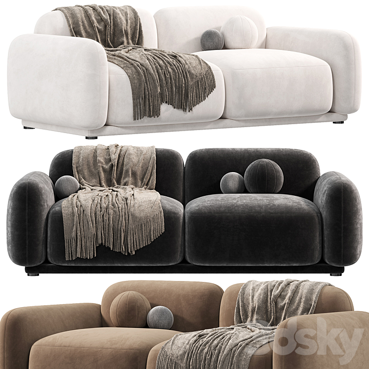 Mikka Sitzer Sofa by nvgallery sofas 3DS Max Model - thumbnail 1