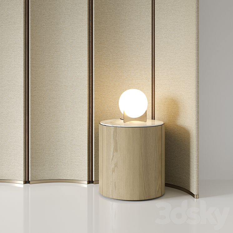Headboard 001 3D Model
