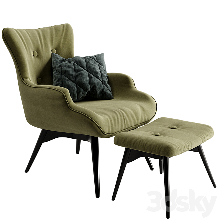 Jysk Arm chair 3D model