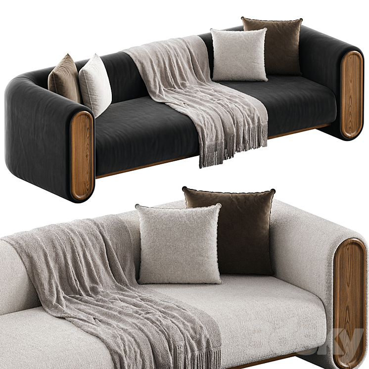 TRENTO Sofa 3D Model Free