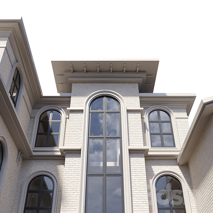 classical house 3D Model