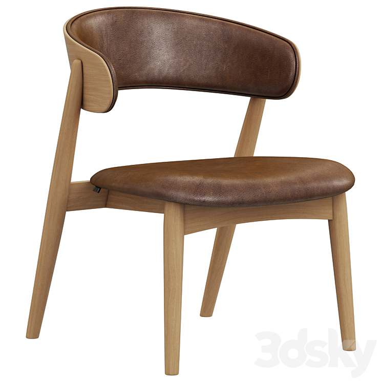 Deephouse Chair Siena 3DS Max Model - thumbnail 1