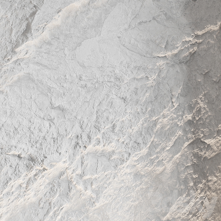 Stone material rock. 32 pbr seamless 3D Model