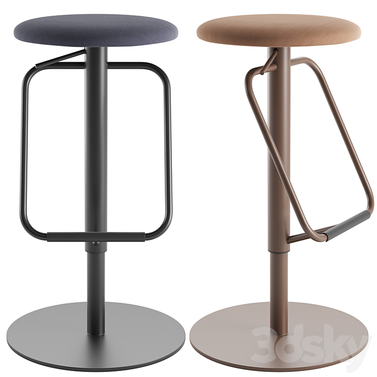 Cosmo Stool By Bross 3DS Max - thumbnail 2