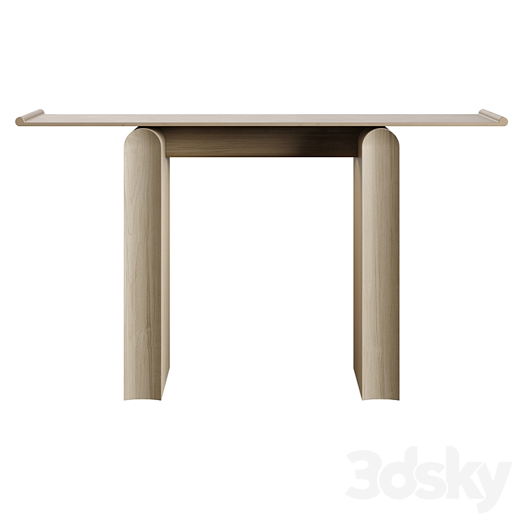 District Eight D8 Tonkin Console Table 3D Model