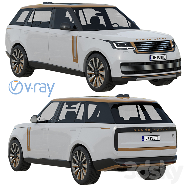 Land Rover Range Rover SV LWB Serenity 2022 3D Model