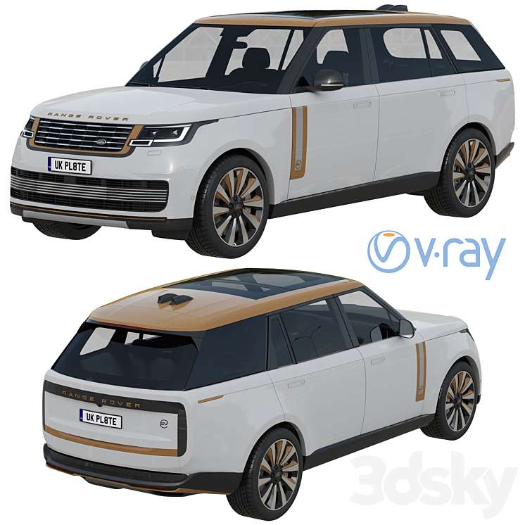 Land Rover Range Rover SV LWB Serenity 2022 3D Model Free