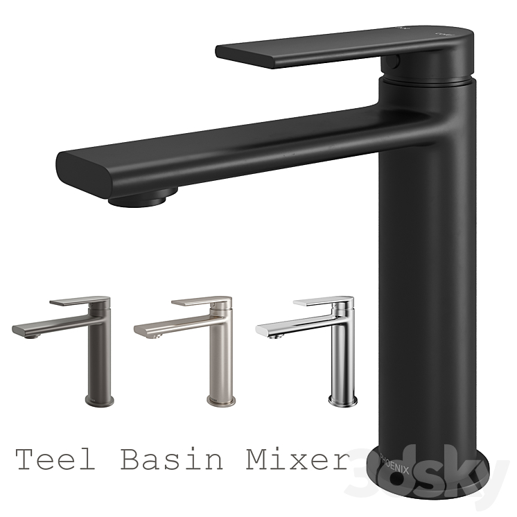 Phoenix Teel Basin Mixer 3D Model