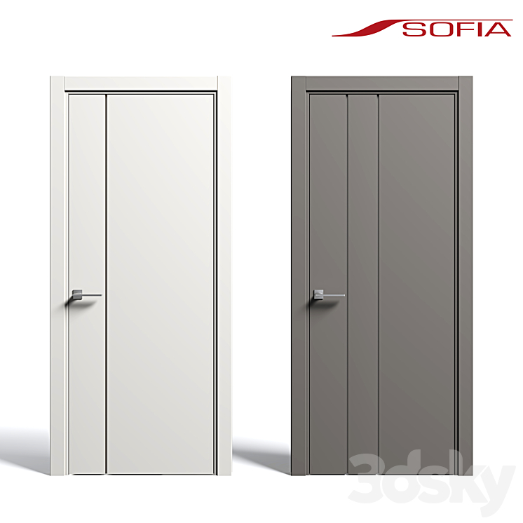 Sofia Vision doors 3D Model