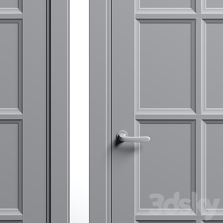 Sofia Doors 3D Model
