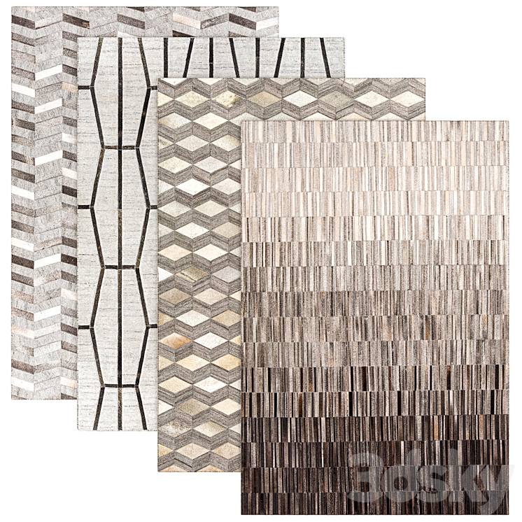 Poliform Sample Area Rug Poliform rugs - Carpets - 3D model
