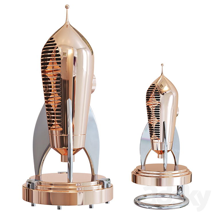 Cosmotron speakers 3D Model Free