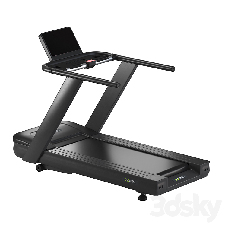 Fitness DHZ-X-8600 Professional treadmill 3D Model Free