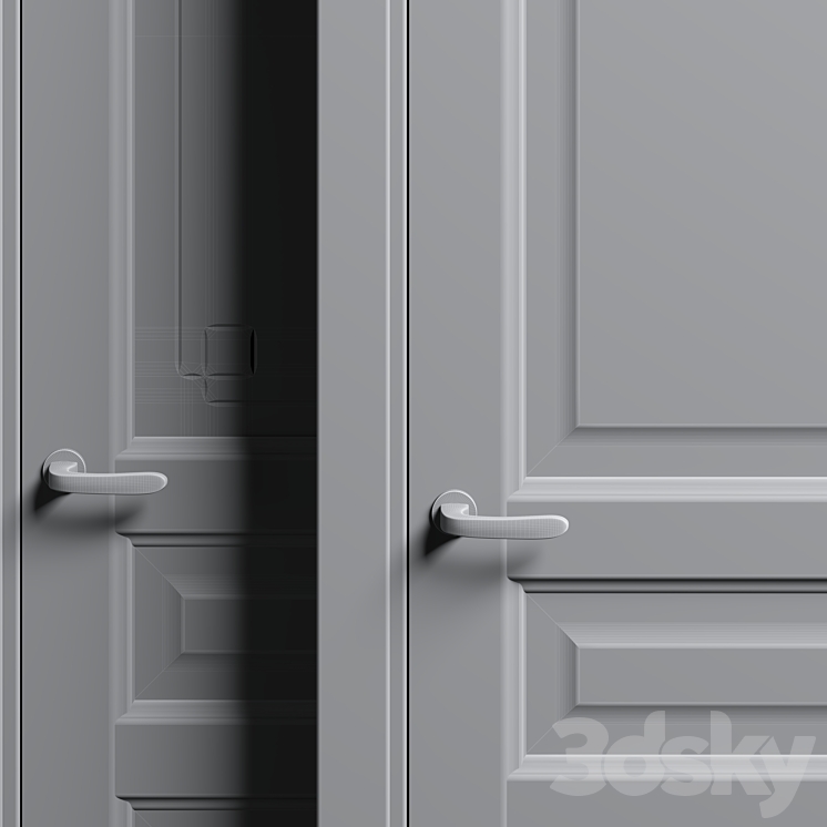 Doors Sofia Master & Margarita 3D Model