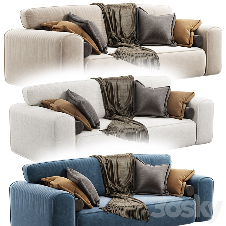 Sofa VIENA from Sofa ru| Viena Sofa 3D Model