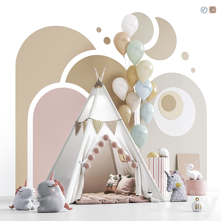 Toys  decor and furniture for nursery 135 Free Download