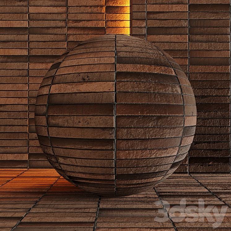 AY Brick 028 3D Model Free