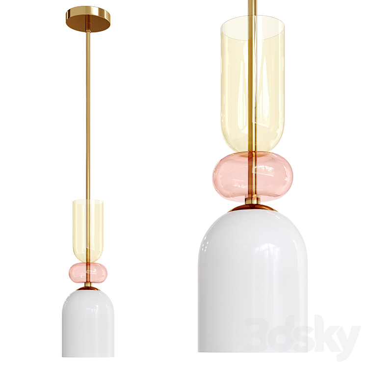 Lumion MODERNI GILLIAN - Pendant light - 3D model