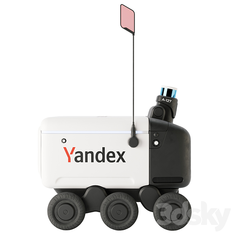 Yandex rover v3 3D Model Free