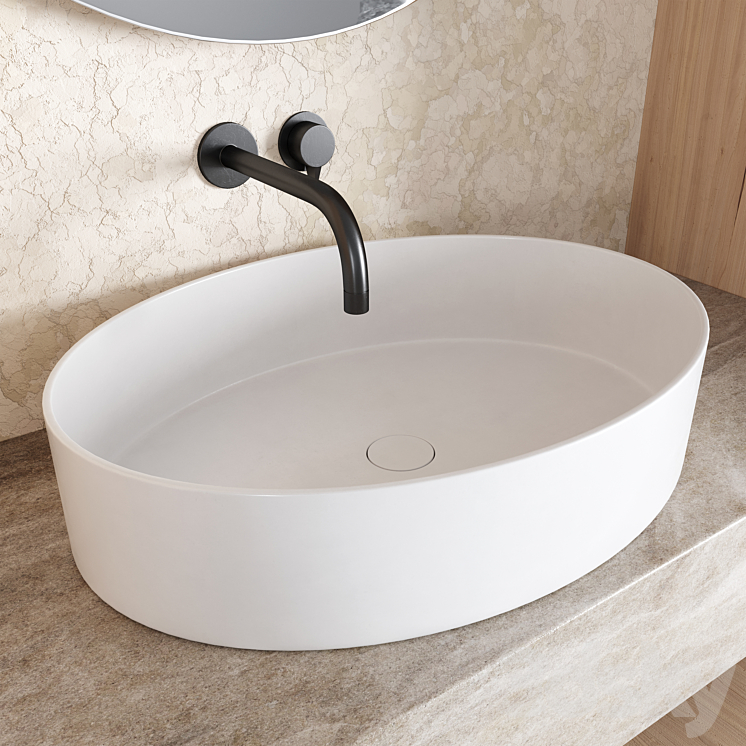 Bathroom Furniture 04 3D Model Free