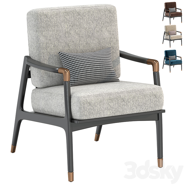 Armchair JERSEY Arm chair 3D model