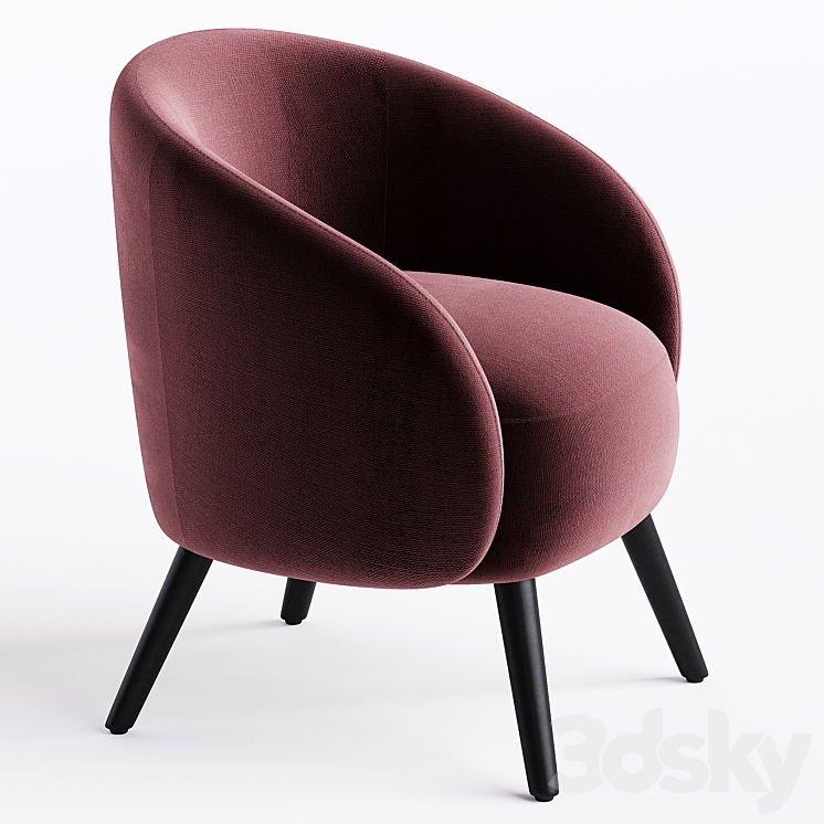 Mylo Accent Chair 3D Model Free
