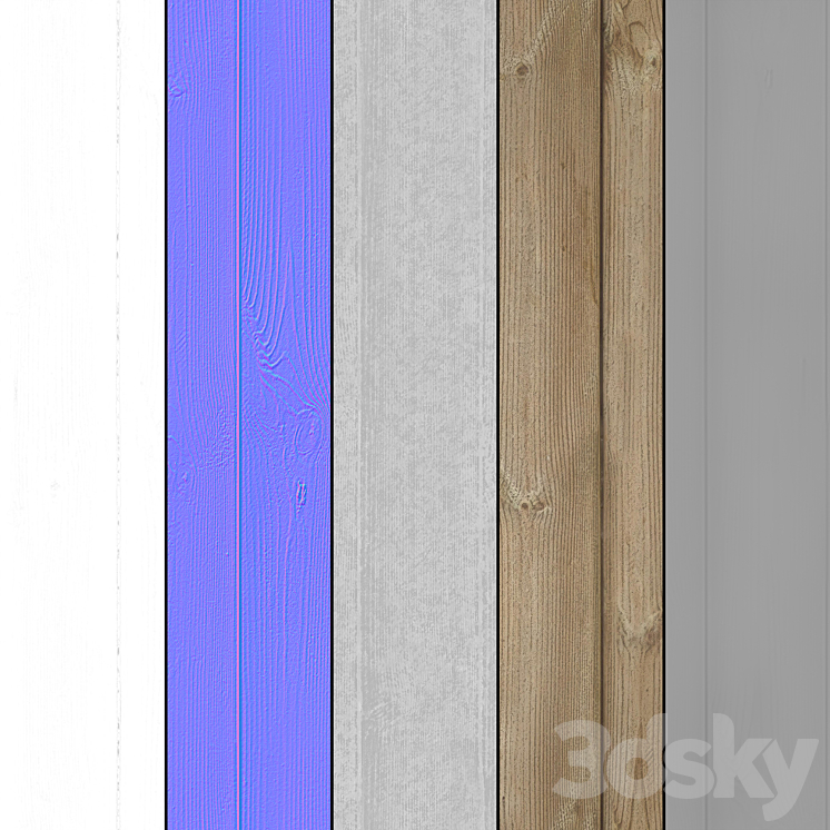 Mrf Wood Panel01 3DS Max - thumbnail 2