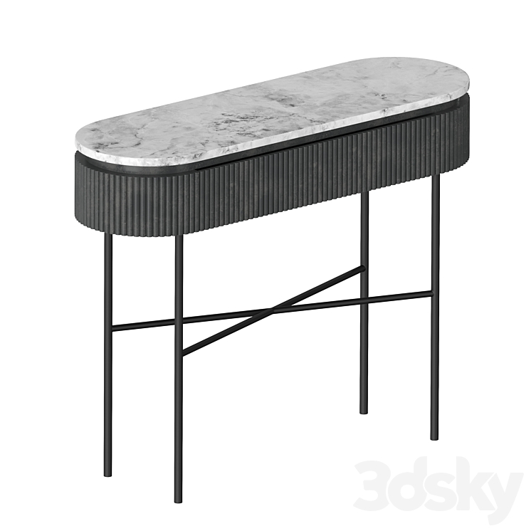 Marble Console 3D Model