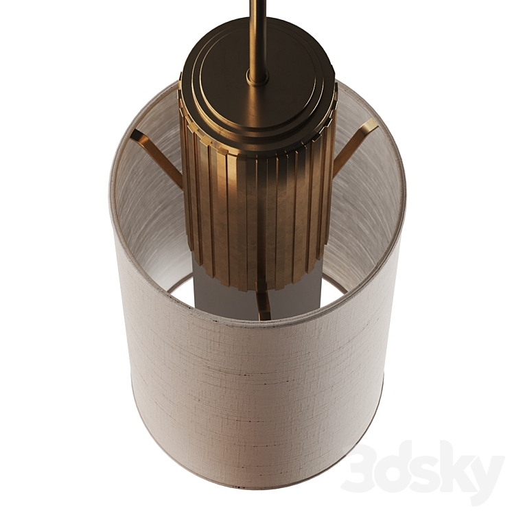 Aline Asmar D'amman Smoking Ogive Pendant 3D Model
