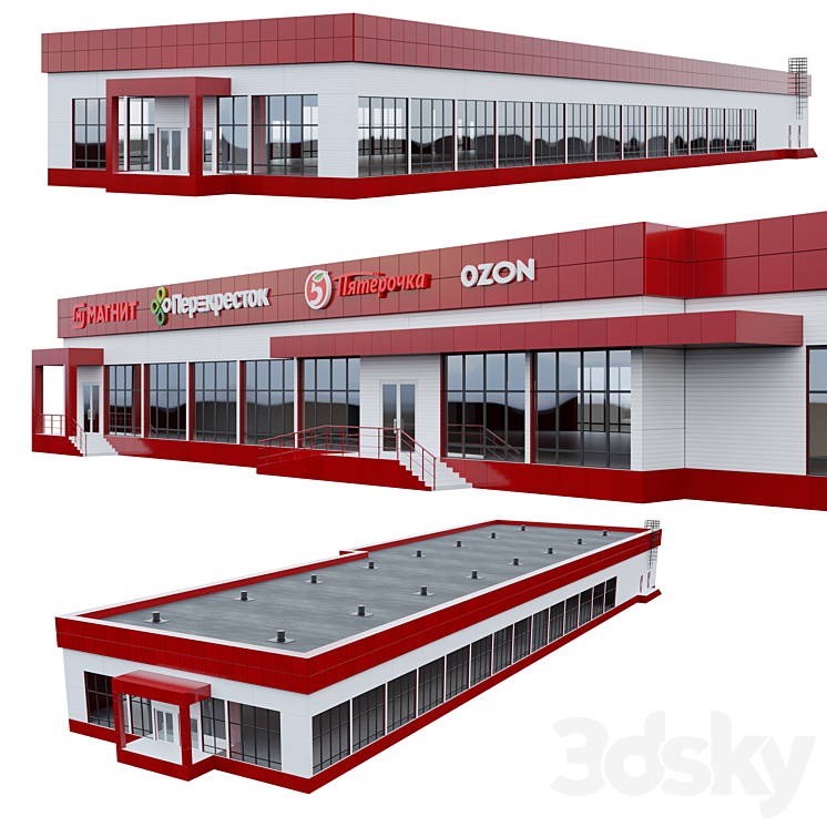 Shop 3D Model