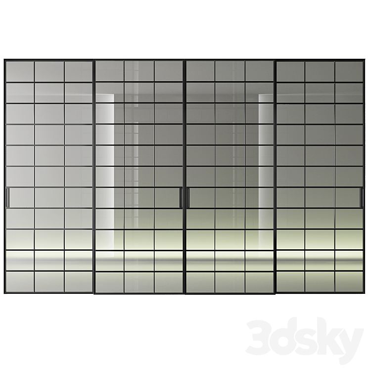 Rimadesio Doors SET 3D Model Free