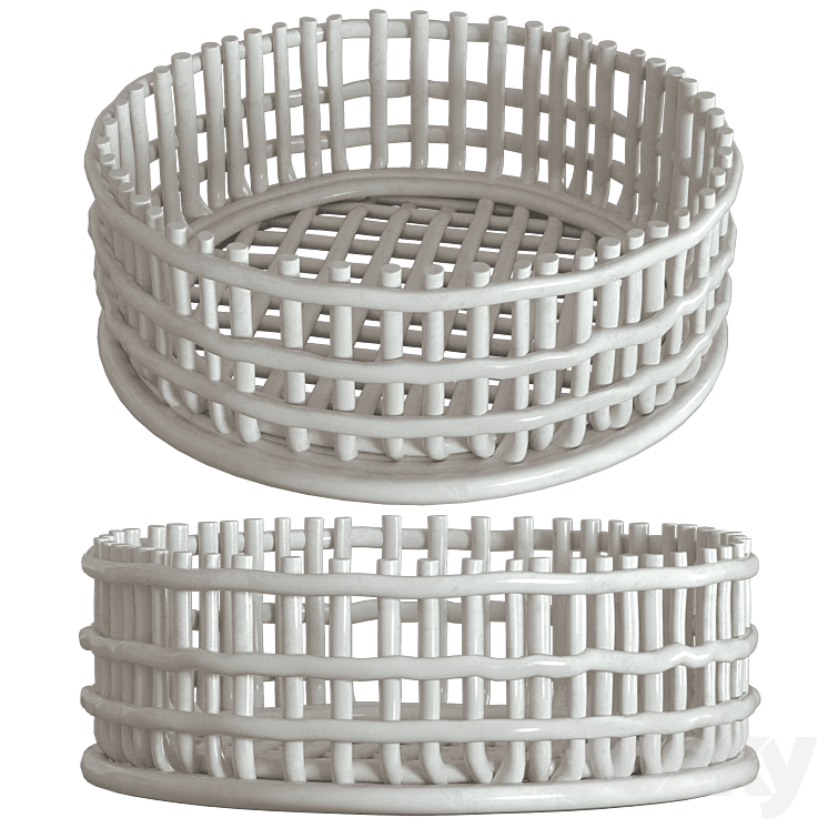 Ferm Living Ceramic Centerpiece 3D Model