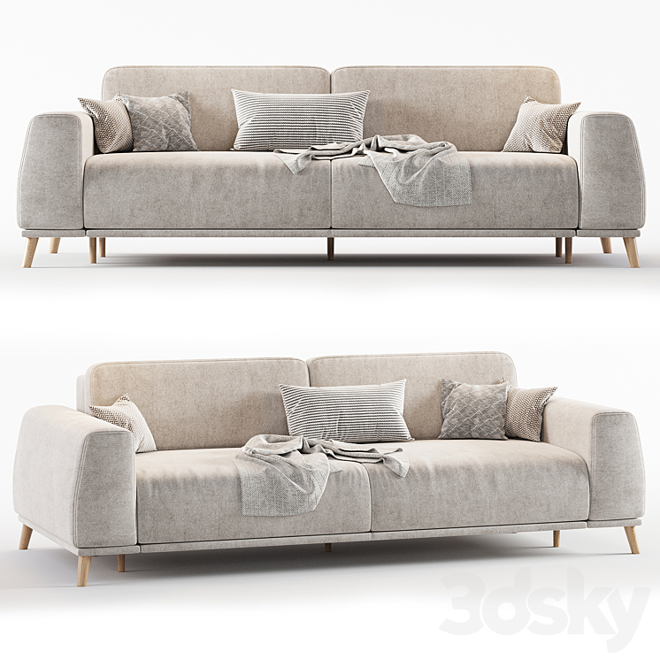 Laronso Sofa | lawrence sofa 3D Model Free