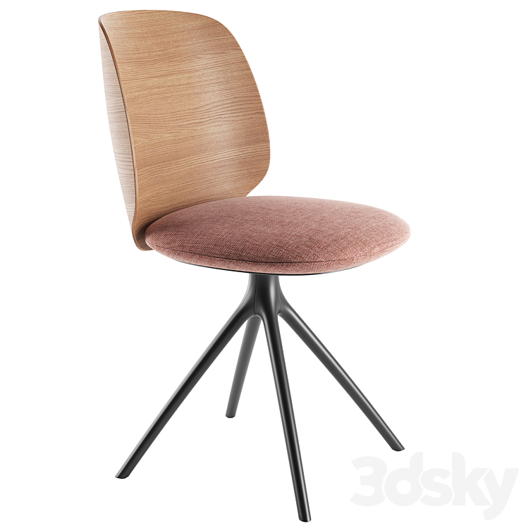 Universal Collection Swivel Chair By MDF Italia 3D Model Free